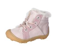RICOSTA Mädchen Barfußschuhe ELIA, Kinder Lauflernschuhe, Weite: Weit, terracare,Barfuß-Schuh, schnürer, lammfell, schnürschuhe, Viola (311), 26 EU
