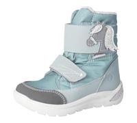 RICOSTA Mädchen Stiefel GAREI, Kinder Boots, Weite: Mittel, lose Einlage, Sympatex, Klettstiefel, Booties, wasserdicht, River (110), 32 EU