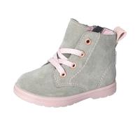 RICOSTA Mädchen Stiefel ILVY, Kinder Lauflernschuhe, Weite: Mittel, lose Einlage, Sympatex, Booties, Schnellverschluss, eukalyptus (530), 23 EU