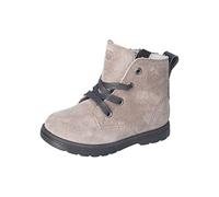 RICOSTA Mädchen Stiefel ILVY,Kinder Lauflernschuhe,WMS:Mittel,lose Einlage,Sympatex,schnürstiefel,Booties,Leder,Tundra (650),28 EU