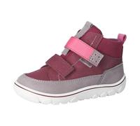 RICOSTA Mädchen Stiefel JOKO, Kinder Boots, Weite: Mittel, RicostaTEX, waschbar,vegan, Klettstiefel, Booties, wasserdicht, Merlot/Graphit (381), 32 EU
