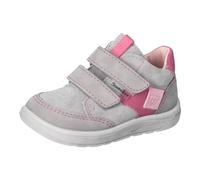 RICOSTA Mädchen Stiefel Kito, Kinder Lauflernschuhe, Weite: Schmal, lose Einlage, Sympatex, Klettstiefel, Booties, Graphit/rosa (450), 25 EU