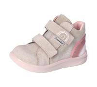 RICOSTA Mädchen Stiefel Lara, Kinder Lauflernschuhe, Weite: Mittel, lose Einlage, Sympatex, wasserdicht, Klettstiefel, Tundra/Rose (650), 25 EU
