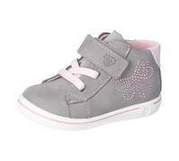 RICOSTA Mädchen Stiefel Lou, Kinder Lauflernschuhe, Weite: Mittel, lose Einlage, Klettstiefel, Booties, Leder, Graphit (450), 23 EU