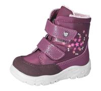 RICOSTA Mädchen Winterstiefel MILENA, Kinder Lauflernschuhe, Weite: Weit, lose Einlage, Sympatex, vegan, gefüttert, wasserdicht, merlot (380), 26 EU