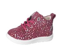 RICOSTA Mädchen Stiefel Milo, Kinder Lauflernschuhe, Weite: Mittel, lose Einlage, Sympatex, wasserdicht, schnürstiefel, Booties, Merlot (370), 26 EU