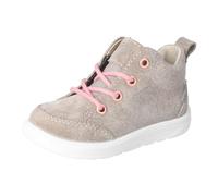 RICOSTA Mädchen Stiefel Milo, Kinder Lauflernschuhe, Weite: MITTEL, lose Einlage, Sympatex, wasserdicht, schnürstiefel, Tundra/rosa (650), 28 EU