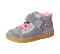 RICOSTA Mädchen Stiefel Sanja, Kinder Lauflernschuhe, Weite: Mittel, lose Einlage, Sympatex, Booties, wasserdicht, Carbon/pop (490), 28 EU