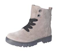 RICOSTA Mädchen Combat Boots SURI, Kinder Stiefeletten, Weite: Mittel, lose Einlage, RicostaTEX, schnürstiefel, Winterschuhe, tundra (650), 38 EU