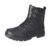 RICOSTA Mädchen Combat Boots Suri, Kinder Stiefeletten, Weite: Mittel, lose Einlage, RicostaTEX, Booties, halbstiefel, schwarz (091), 37 EU