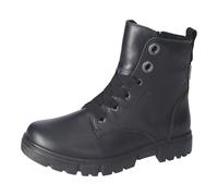 RICOSTA Mädchen Combat Boots Suri, Kinder Stiefeletten, Weite: Mittel, lose Einlage, RicostaTEX, Booties, halbstiefel, schwarz (091), 37 EU