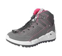 RICOSTA Mädchen Stiefel Xplorer, Kinder Boots, lose Einlage, Sympatex, schnürstiefel, Booties, wasserdicht, Carbon/pink (490), 43 EU