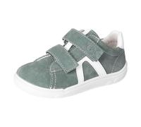 RICOSTA Jungen Kletthalbschuhe DUCO, Kinder Halbschuhe, Weite: Mittel, Sportschuhe, Klettverschluss, Klettschuhe, Sneaker, Salbei/Weiss (570), 33 EU