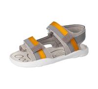 RICOSTA Mädchen und Jungen Kletthalbschuhe Sydney, Kinder Halbschuhe, Weite: MITTEL, waschbar,vegan, Strassenschuhe, Meteor/kies (460), 23 EU