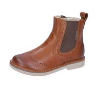 RICOSTA Mädchen und Jungen Stiefel Dallas, Kinder Boots, Weite: Mittel, lose Einlage, Stiefel mit reißverschluss, Booties, Cognac (260), 38 EU