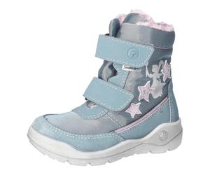 RICOSTA Mädchen Winterstiefel Aileen, Kinder Boots, Weite: Mittel, Sympatex, Blinklicht, Outdoor-Kinderschuhe, gefüttert, Arctic (130), 32 EU