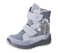 RICOSTA Mädchen Winterstiefel Annika, Kinder Boots, Weite: Mittel, lose Einlage, Sympatex, Blinklicht, Outdoor-Kinderschuhe, calcit (130), 32 EU