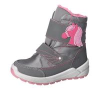 RICOSTA Mädchen Winterstiefel GAREI, Kinder Boots, Weite: Mittel, lose Einlage, Sympatex, waschbar, Outdoor-Kinderschuhe, Grigio/Patina (470), 27 EU