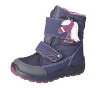Ricosta Mädchen Winterstiefel GAREI, Sympatex wasserdicht waschbar, Weite M, Nautic/Marine Gr. 30