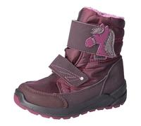 RICOSTA Mädchen Winterstiefel GAREI, Kinder Boots, Weite: Weit, lose Einlage, Sympatex, waschbar, Outdoor-Kinderschuhe, brombeer (380), 33 EU