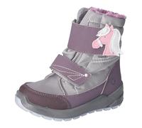 RICOSTA Mädchen Winterstiefel GAREI, Kinder Boots, Weite: Weit, lose Einlage, Sympatex, waschbar, Winterboots, dolcetto/Purple (340), 35 EU