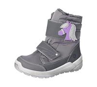 RICOSTA Mädchen Winterstiefel GAREI,Kinder Boots,WMS:Mittel,lose Einlage,Sympatex,waschbar,Outdoor-Kinderschuhe,Grigio/Patina (460),25 EU