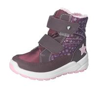 RICOSTA Mädchen Winterstiefel GISA, Kinder Boots, Weite: Weit, lose Einlage, Sympatex, vegan, gefüttert, wasserdicht, warm, brombeer (380), 32 EU