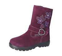 RICOSTA Mädchen Winterstiefel Greta,Kinder Stiefel,WMS:Mittel,lose Einlage,RicostaTEX,Winterboots,Outdoor-Kinderschuhe,Boots,Merlot (380),28 EU