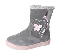 RICOSTA Mädchen Winterstiefel Merle, Kinder Boots, Weite: Mittel, lose Einlage, RicostaTEX, Outdoor-Kinderschuhe, Carbon/Graphit (490), 28 EU