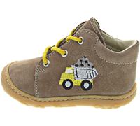 RICOSTA Jungen Stiefel MECKI, Baby und Kleinkinder Lauflernschuhe, Weite: MITTEL, lose Einlage, terracare, Booties, Leder, Schoko (LKW) (270), 19 EU