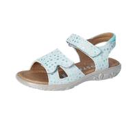 Ricosta Moni 6400202520 Frozen (Grün) - Sandale - Kinderschuhe Teens Mädchen Gr. 25 - 42, Grün, leder (bubble) für Kinder, grün, Gr. 28 EU