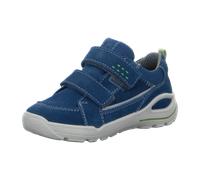 RICOSTA Jungen Low-Top Sneaker Move, Kinder Halbschuhe, Weite: Weit, lose Einlage, RicostaTEX, Klettverschluss, Sportschuhe, Petrol/Jeans (140), 33 EU