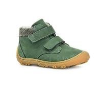 RICOSTA Jungen Stiefel NICO, Kinder Lauflernschuhe, Weite: Weit, terracare,Barfuß-Schuh, Booties, wasserdicht, Klettstiefel, Salbei (570), 25 EU