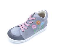 Ricosta Pepino Kinderlaufschuh Prisja in graphit mit Blumen Graphit - Gr. - 25