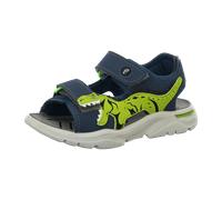 RICOSTA Jungen Sandalen Raptor, Kinder Sandalen, offene Schuhe, Strandschuhe, Outdoorsandalen, Klettverschluss, Sommerschuhe, Pavone/Petrol (141), 28 EU