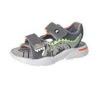 RICOSTA Jungen Sandalen Raptor, Kinder Sandalen, Freizeitschuhe, offene Schuhe, Strandschuhe, Outdoorsandalen, Klettverschluss, Grigio/grau (490), 29 EU