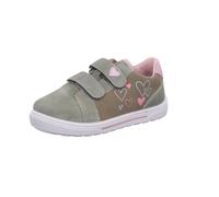 RICOSTA Mädchen Low-Top Sneaker Ilva, Kinder Halbschuhe, Weite: Mittel, lose Einlage, Klettschuhe, Klettverschluss, Turnschuhe, eukalyptus (530), 28 EU