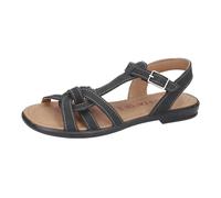 Ricosta Sandalen Nubukleder Schwarz