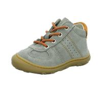 PEPINO - Schnür-Lauflernschuhe SAMI VELOUR in tundra/orange Gr.20