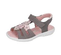 RICOSTA Sandale Kinderschuhe Mädchen Chica 106422000, Größe Schuhe Kinder:28, Farbe Ricosta:Grau