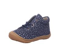 RICOSTA Mädchen Stiefel DOTS, Baby und Kleinkinder Lauflernschuhe, Weite: Mittel, lose Einlage, schnürstiefel, Booties, Leder, Nautic (171), 22 EU