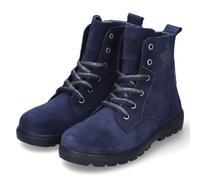Ricosta Schnürstiefeletten ALINA - Gr. 27 - Blau - Rauleder