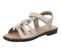RICOSTA Mädchen Riemchensandalen Amelie, Kinder Sandalen, Weite: MITTEL, Sandaletten, Sommersandalen, bequem, flach, Sommerschuhe, Bronce (660), 38 EU