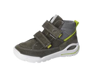 Ricosta Skip 6901003570 Timo/Graphit (Grün) - Klettverschluss Schuh - Kinderschuhe Teens Jungs Gr. 25 - 42, Grün, leder/textil (velour/kansas) für Kinder, grün, Größe 37 EU
