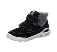 RICOSTA Jungen Stiefel Skip, Kinder Boots, Weite: Mittel, lose Einlage, RicostaTEX, Klettstiefel, Booties, wasserdicht, schwarz/Graphit (090), 30 EU