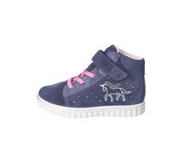 Ricosta Mädchenstiefel Jeannie – RicostaTEX, wasserdicht, Klett, lose Einlage – Blau Gr. 31