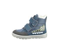 Ricosta Stiefelette Lederimitat/Textil Blau/Grau Warmfutter - 28