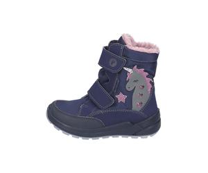 Ricosta Stiefelette Lederimitat/Textil Dunkelblau Warmfutter - 27