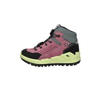 Schnürstiefelette RICOSTA "Ricosta Stiefelette Veloursleder", Kinder, Gr. 35, lila, Veloursleder, casual, Schuhe (43841366-35) lila