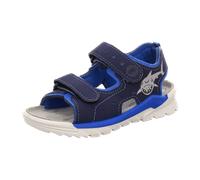 Ricosta Jungen Sandalen SURF – Weite Weit, waschbar, offen – Nautic/Azur (170) 29 EU